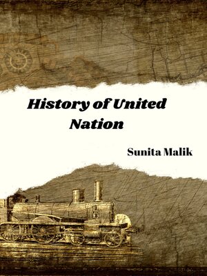 cover image of History of United Nation
